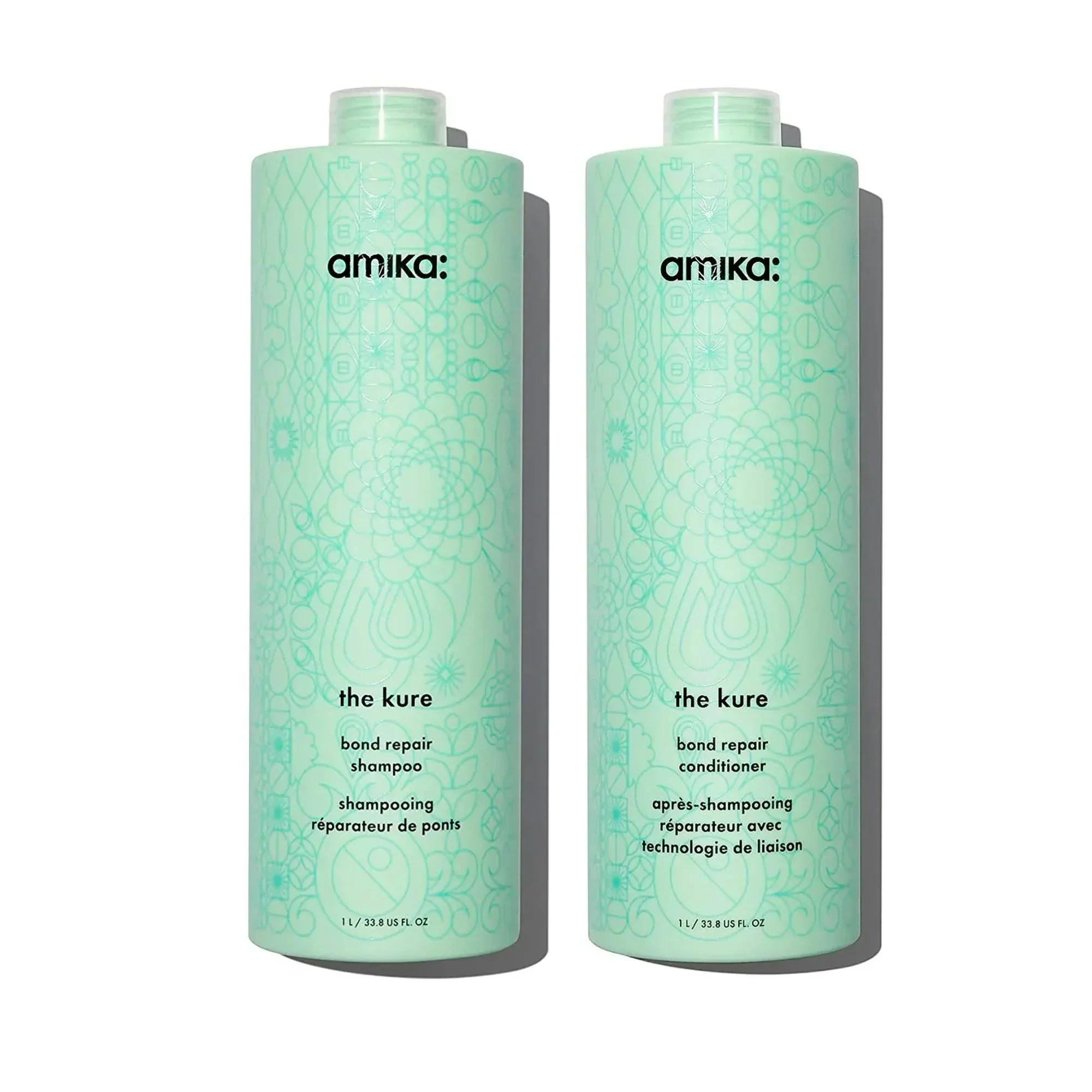 Amika The Kure Bond Repair Conditioner, Duo - Image 3