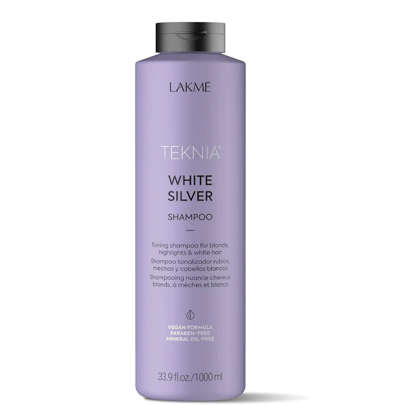 Lakme Teknia White Silver Shampoo - Image 2