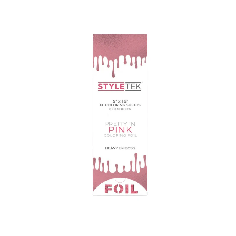 Styletek Pretty In Pink Balayage XL Sheets 200ct 5x16